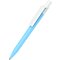 Ручка шариковая автоматическая "Dot MATT CB AB Antibacteria" светло-голубой/белый