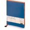 Ежедневник недатированный «Mercury» А5, ярко-синий