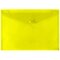 Папка конверт на кнопке C5 "Donau", желтый