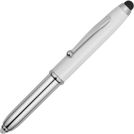 Ручка шариковая "Xenon" белый/серебристый