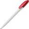 Ручка шариковая автоматическая "Bay MATT BC" белый/красный