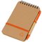 Блокнот "Masai" А6, с ручкой, оранжевый