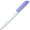 Ручка шариковая автоматическая "Flow Pure MATT B" белый/светло-фиолетовый