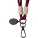 Брелок-браслет "Bohemian", бургунди