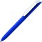 Ручка шариковая автоматическая "Flow Pure GOM CB" софт-тач, синий/белый