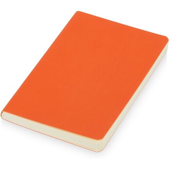 Блокнот "Softy 2.0", гибкая обложка A6, 80 листов, оранжевый, размер А6