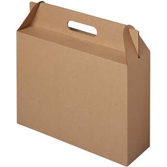 Коробка подарочная "Tote" XL, бурый