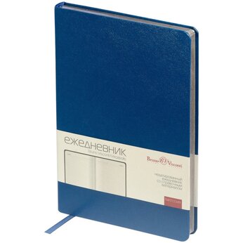 Ежедневник недатированный «Megapolis» A4, синий