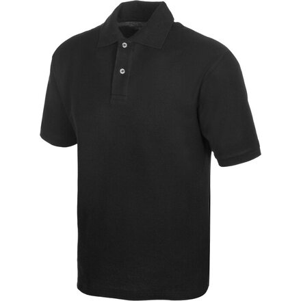 Рубашка-поло мужская "Boston 2.0" 180, L, черный