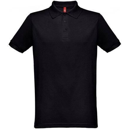 Рубашка-поло мужская "Berlin" 200, 5XL, черный