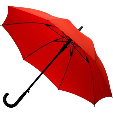 Зонт-трость "Wetty" красный хамелеон