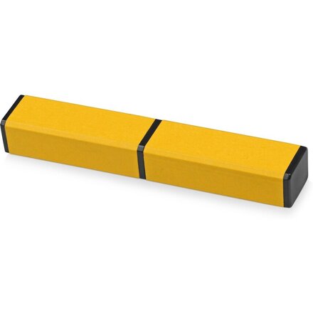 Футляр для ручки "Quattro" желтый/черный