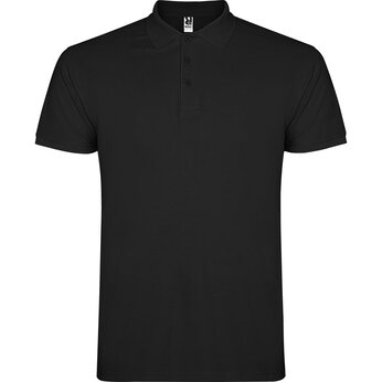 Рубашка-поло мужская "Star" 200, 2XL, черный