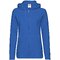 Толстовка женская "Ladies Lightweight Hooded Sweat" 240, XL, с капюшоном, ярко-синий