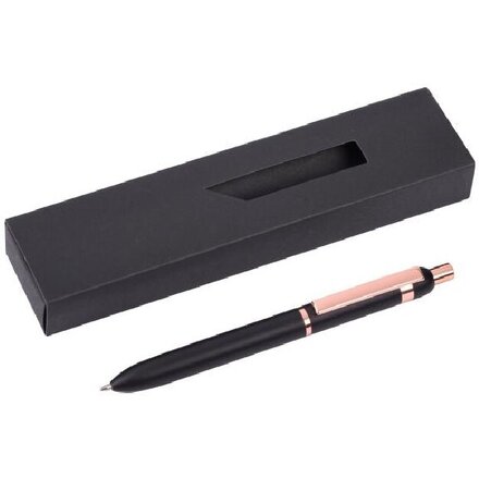 Ручка шариковая автоматическая "Copper pen" черный