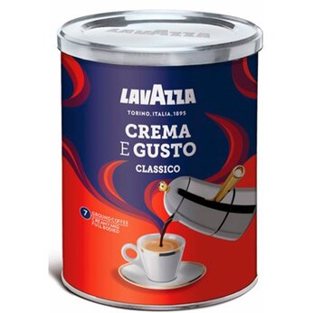 Кофе молотый "Lavazza Crema e Gusto" ж/б
