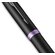 Ручка-роллер "IM Vibrant Rings T315 Amethyst Purple PVD" черный/фиолетовый