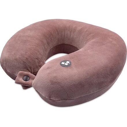 Подушка для путешествий с эффектом памяти Мемо "Drowsy" Cappuccino