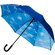 Зонт-трость "GP-54-C Облака" синий/разноцветный