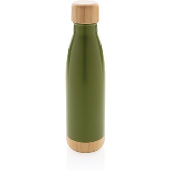 Бутылка для воды "P436.797", зеленый/натуральный