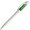 Ручка шариковая автоматическая "Bio" белый/зеленый