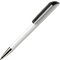 Ручка шариковая автоматическая "Flow B 30 CR" белый/черный