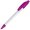 Ручка шариковая "Эвита" белый матовый/фиолетовый