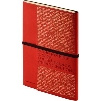 Ежедневник недатированный «Bilbao» А5 , красный