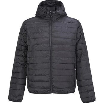 Куртка женская "STREAM HOODED" 280T, XL, черный