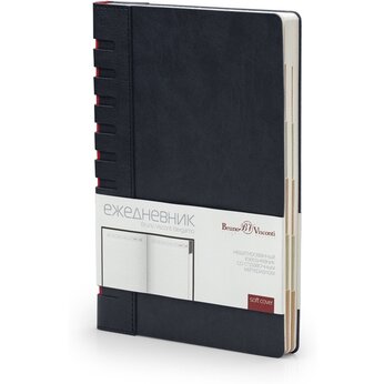 Ежедневник недатированный «Bergamo» А5, черный