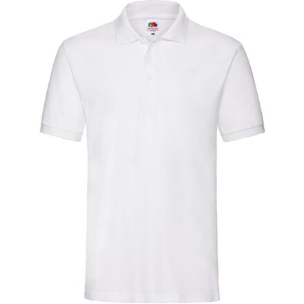 Рубашка-поло мужская "Premium Polo" 170, L, белый
