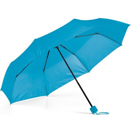 Зонт складной "99138" голубой