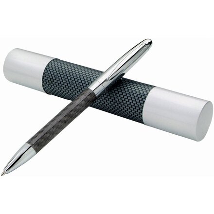 Ручка шариковая "Winona" черный/серебристый
