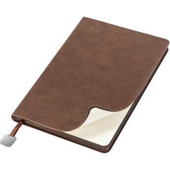 Ежедневник недатированный А5 "Flexy Nuba", коричневый, срез коричневый