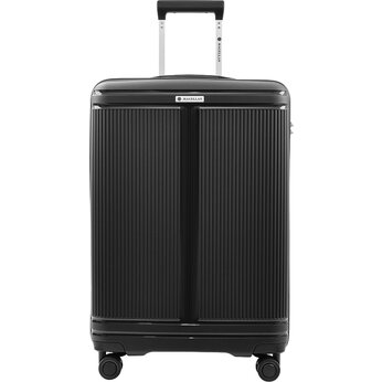 Чемодан "Trinidad" M, черный металлик