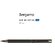 Ручка шариковая автоматическая "Bergamo" черный/серебристый