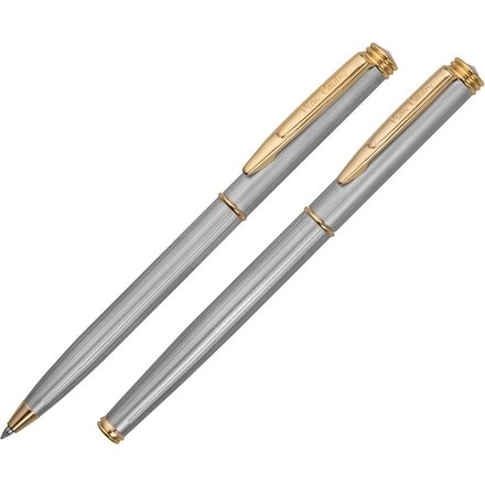 Набор "Pen and Pen": ручка шариковая, ручка-роллер. Pierre Cardin