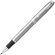 Ручка-роллер "IM Essential Brushed Metal CT" серебристый/черный