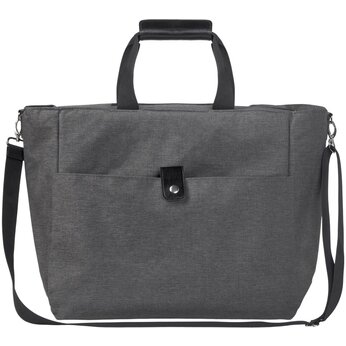 Сумка-холодильник Fabrizio со штопором, серый/черный