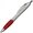 Ручка шариковая автоматическая "St.Peterburg" серебристый/бордовый