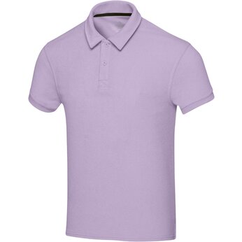 Рубашка поло унисекс "Akoya" из переработанного махрового материала - Lilac, размер 2XL