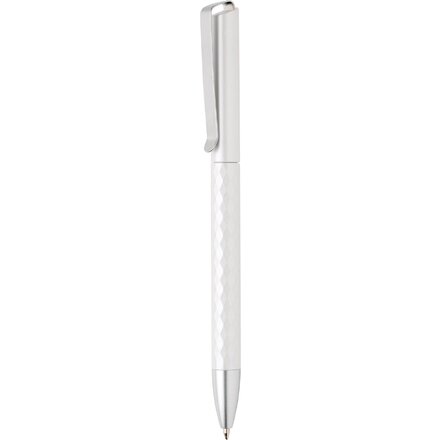 Ручка шариковая автоматическая "X3.1" белый/серебристый