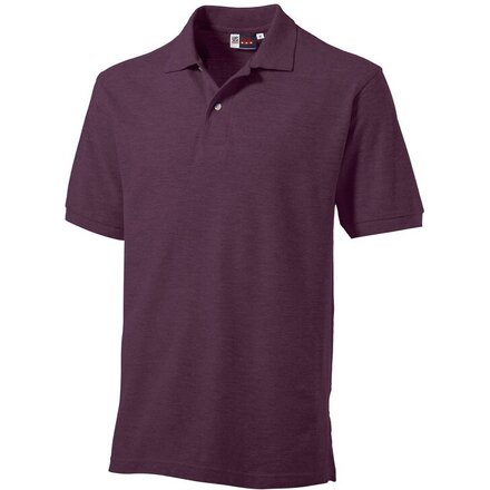 Рубашка-поло мужская "Boston" 180, S, темно-фиолетовый