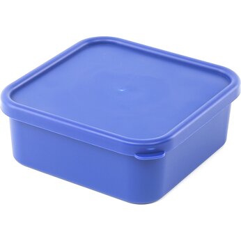 Контейнер для еды "Squarebox", темно-синий
