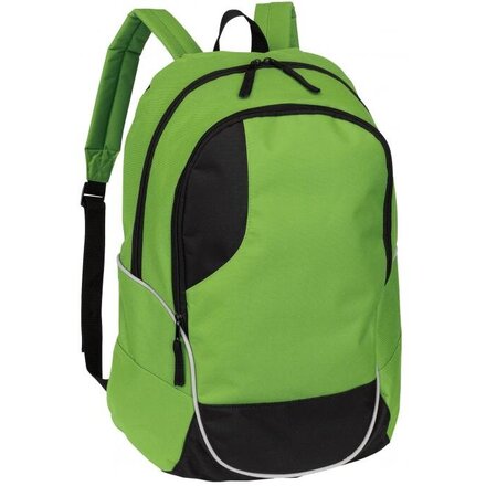 Рюкзак "Curve" светло-зеленый/черный