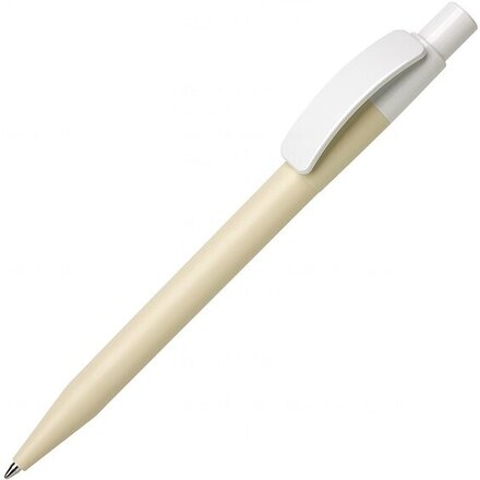 Ручка шариковая автоматическая "PX40 - MATT CB" бежевый/белый