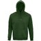 Джемпер унисекс "Stellar" 280, XS, с капюшоном, темно-зеленый