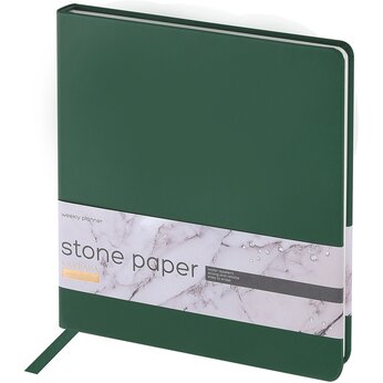 Еженедельник А5+ "Сarrara", зеленый