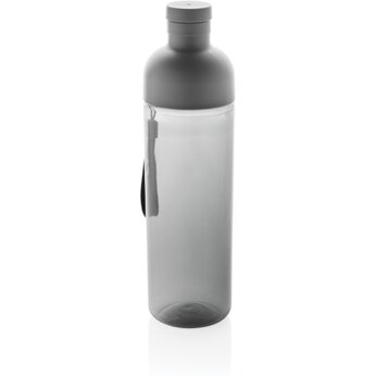 Бутылка для воды "Impact" с ремешком, черный