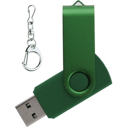 Карта памяти USB Flash 2.0 32 Gb "Twister" зеленый